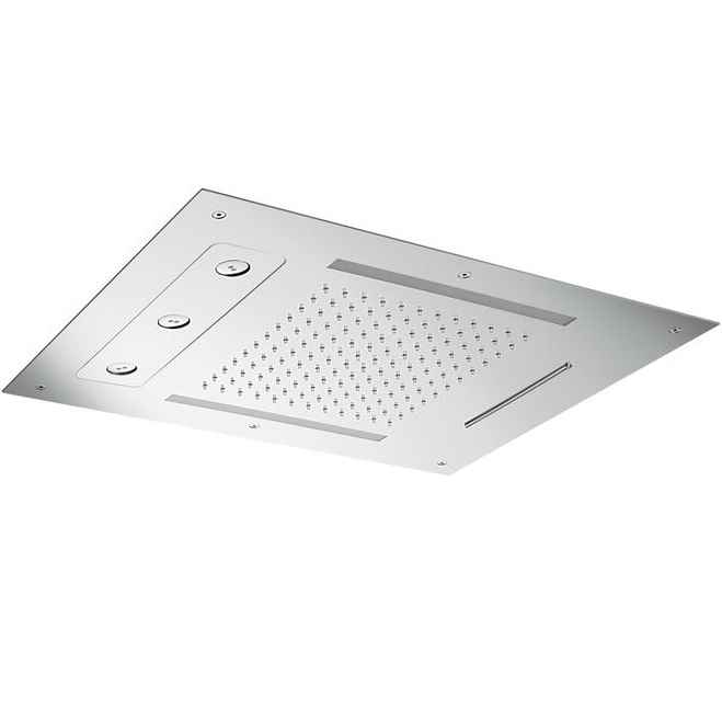 Верхний душ встраиваемый Almar Temptation E044190.MS 63х48 (нержавеющая сталь)