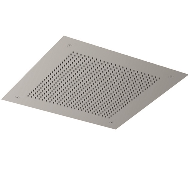Верхний душ встраиваемый Almar Velvet Rain E044279.BS 38x38 (нержавеющая сталь брашированная)