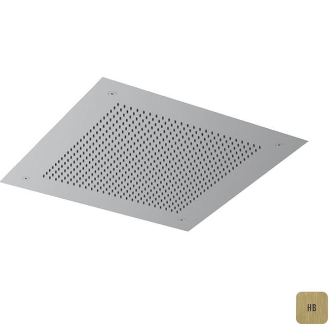 Верхний душ встраиваемый Almar Velvet Rain E044279.HB 38x38 (латунь брашированная)