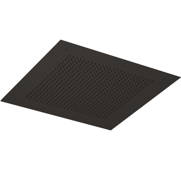 Верхний душ встраиваемый Almar Velvet Rain E044279.MB 38x38 (черный матовый)