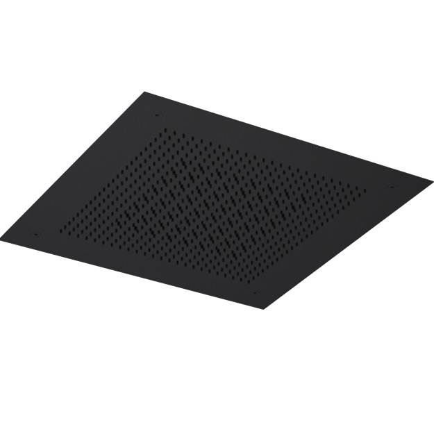 Верхний душ встраиваемый Almar Velvet Rain E044282.MB 38x38 (черный матовый)