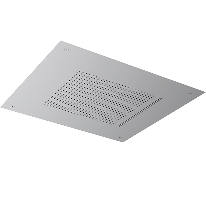 Верхний душ встраиваемый Almar Velvet Temptation E044280.MS 50х50 (нержавеющая сталь)