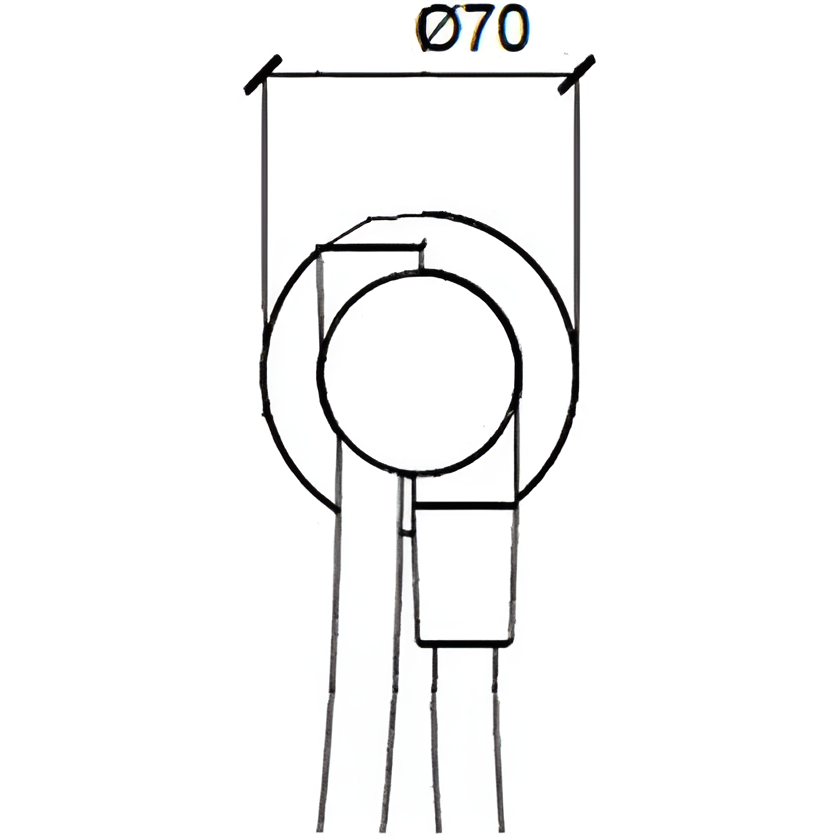 Вывод воды для душа с держателем и шлангом 150см Almar E192000.316 (нержавеющая сталь)