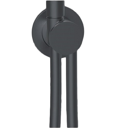 Вывод воды для душа с держателем и шлангом 150см Almar E192000.AB (черный металл брашированный)