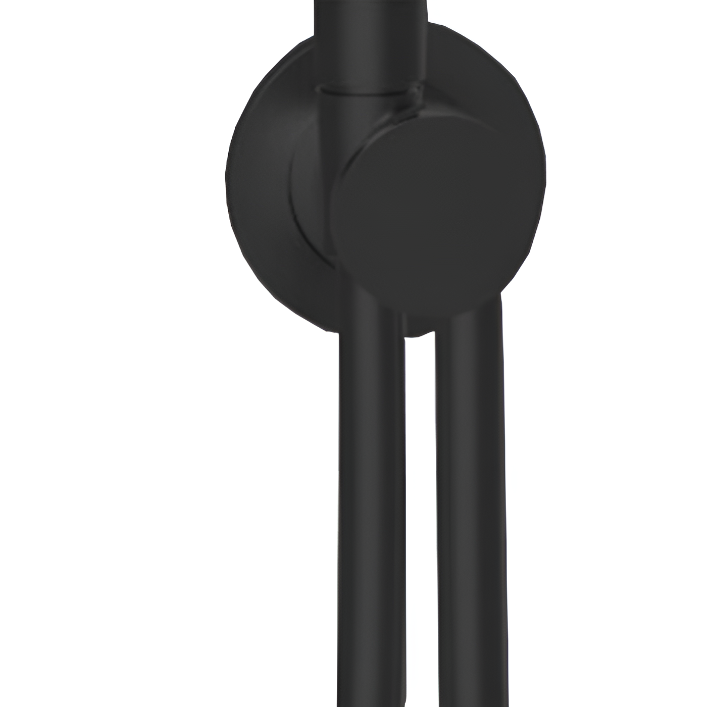 Вывод воды для душа с держателем и шлангом 150см Almar E192000.MB (черный матовый)