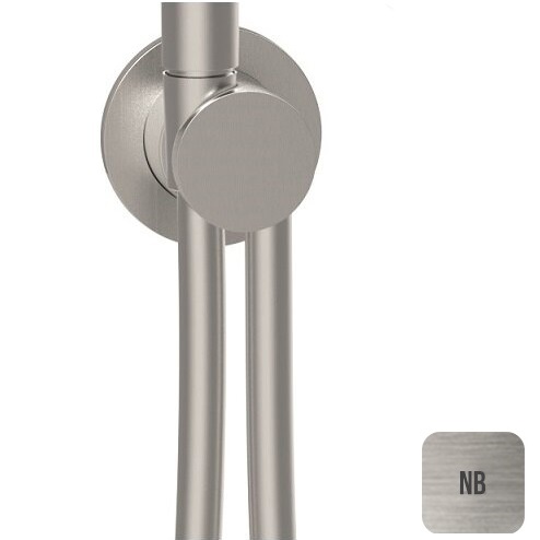 Вывод воды для душа с держателем и шлангом 150см Almar E192000.NB (никель брашированный)