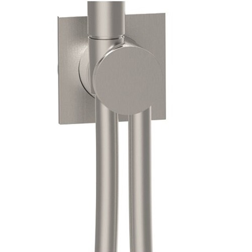 Вывод воды для душа с держателем и шлангом 150см Almar E192001.GM (оружейный металл брашированный PVD)