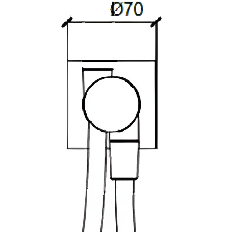Вывод воды для душа с держателем и шлангом 150см Almar E192001.HB (латунь брашированная)