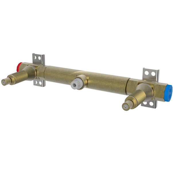 Внутренняя часть настенного смесителя для раковины Fima Carlo Frattini SO F2350, на 3 отверстия