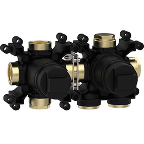 Встраиваемая часть однорычажного смесителя с переключателем на 2 положения Almar Modula E186901