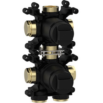 Встраиваемая часть термостатического смесителя с переключателем на 2 положения Almar Modula E176906
