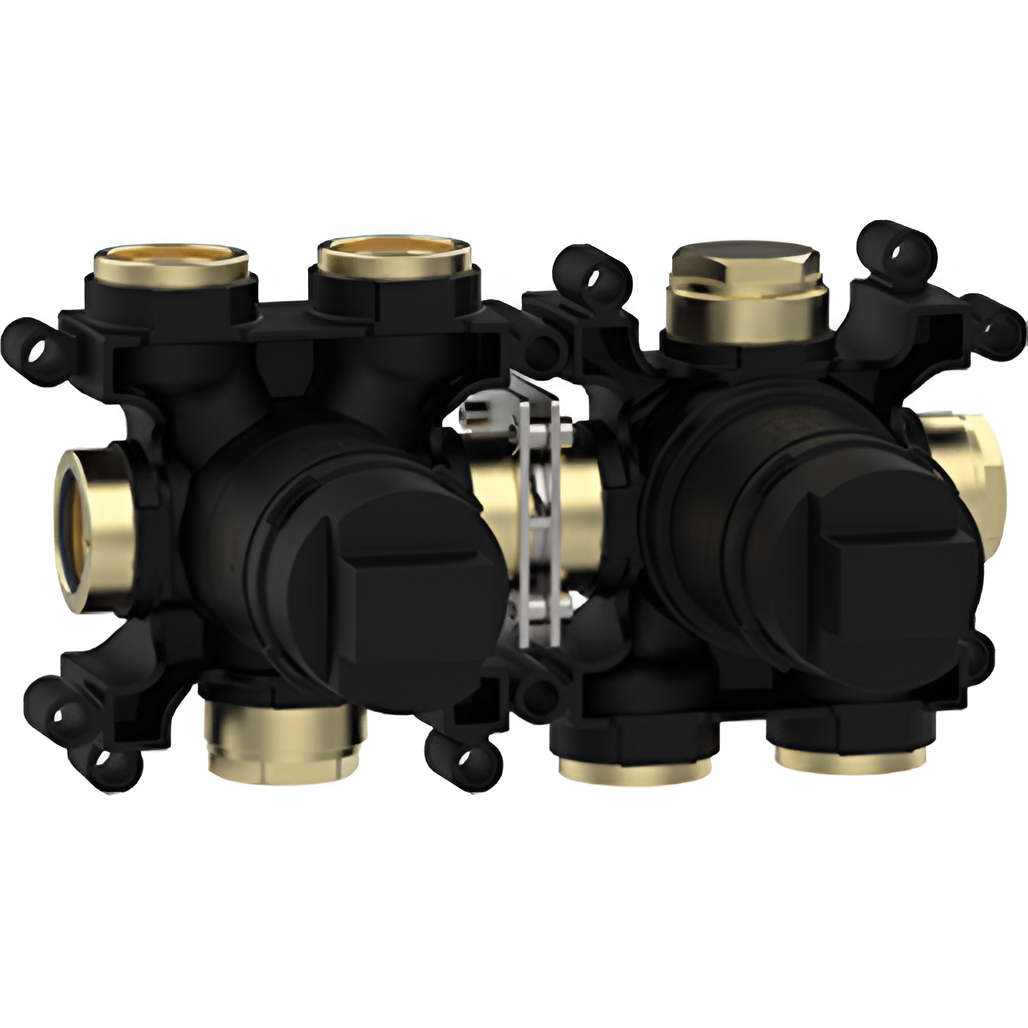 Встраиваемая часть термостатического смесителя с переключателем на 3 положения Almar Modula E176902