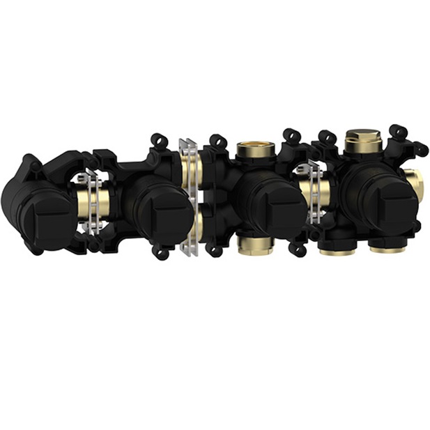 Встраиваемая часть термостатического смесителя с переключателем на 3 положения Almar Modular E169002