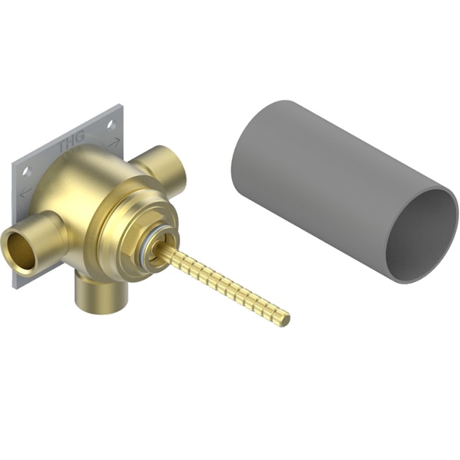Встраиваемая часть запорного/перелючающего вентиля THG General items G00-A00-к48M2SPSA, на 2 источника
