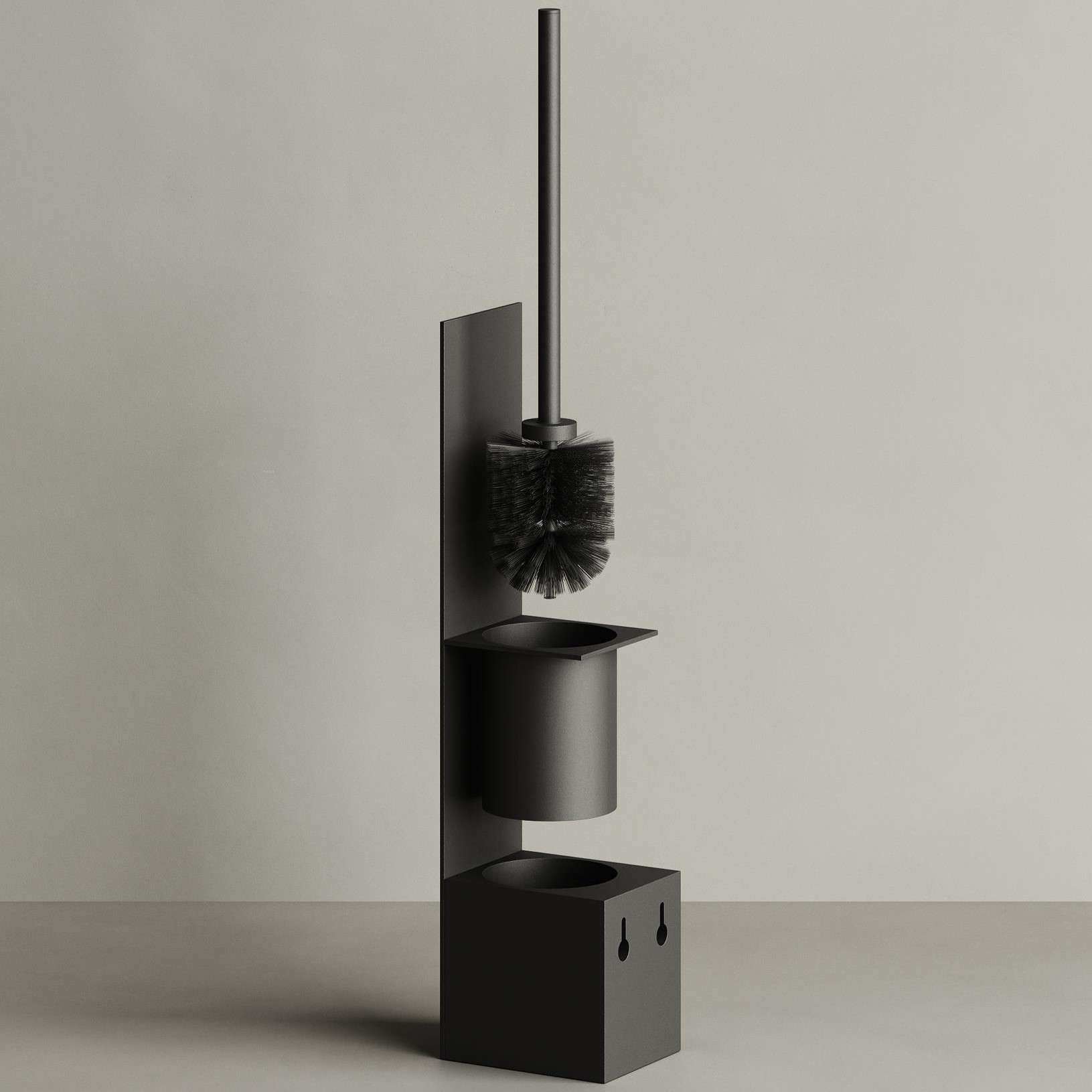 Ёршик для унитаза Tezza Brush Disco (черный)