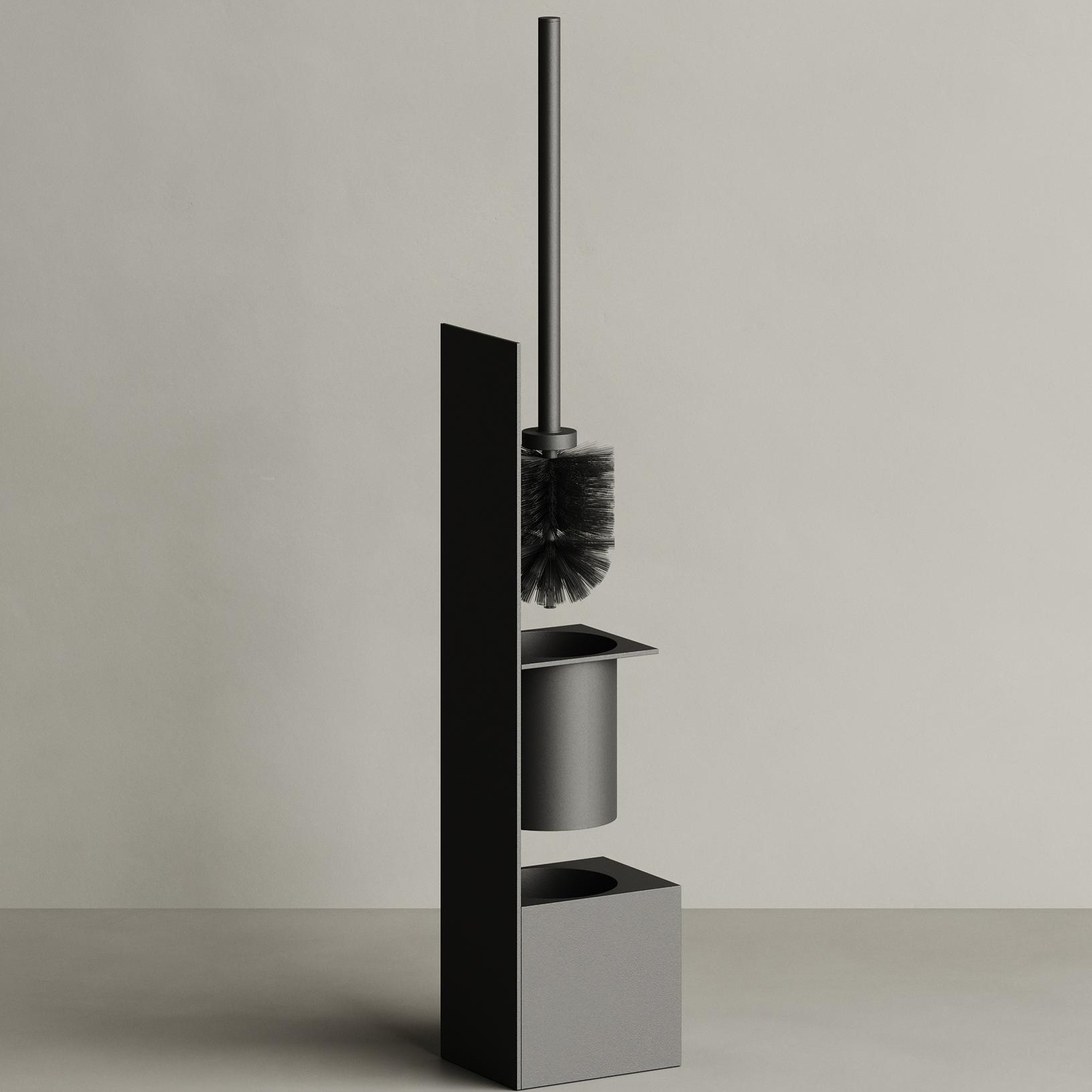 Ёршик для унитаза Tezza Brush Disco (черный)