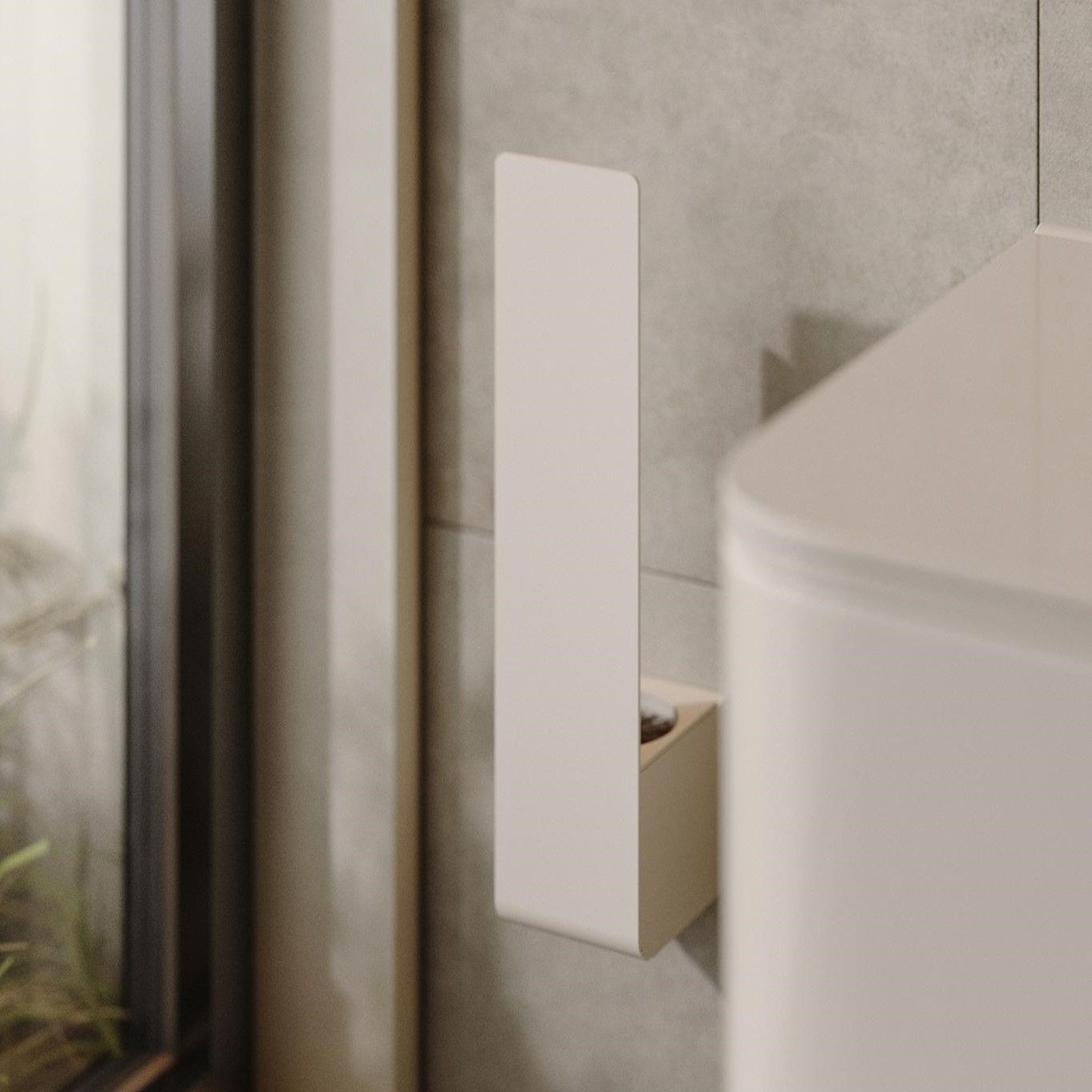 Ёршик для унитаза Tezza Brush Flex (белый)