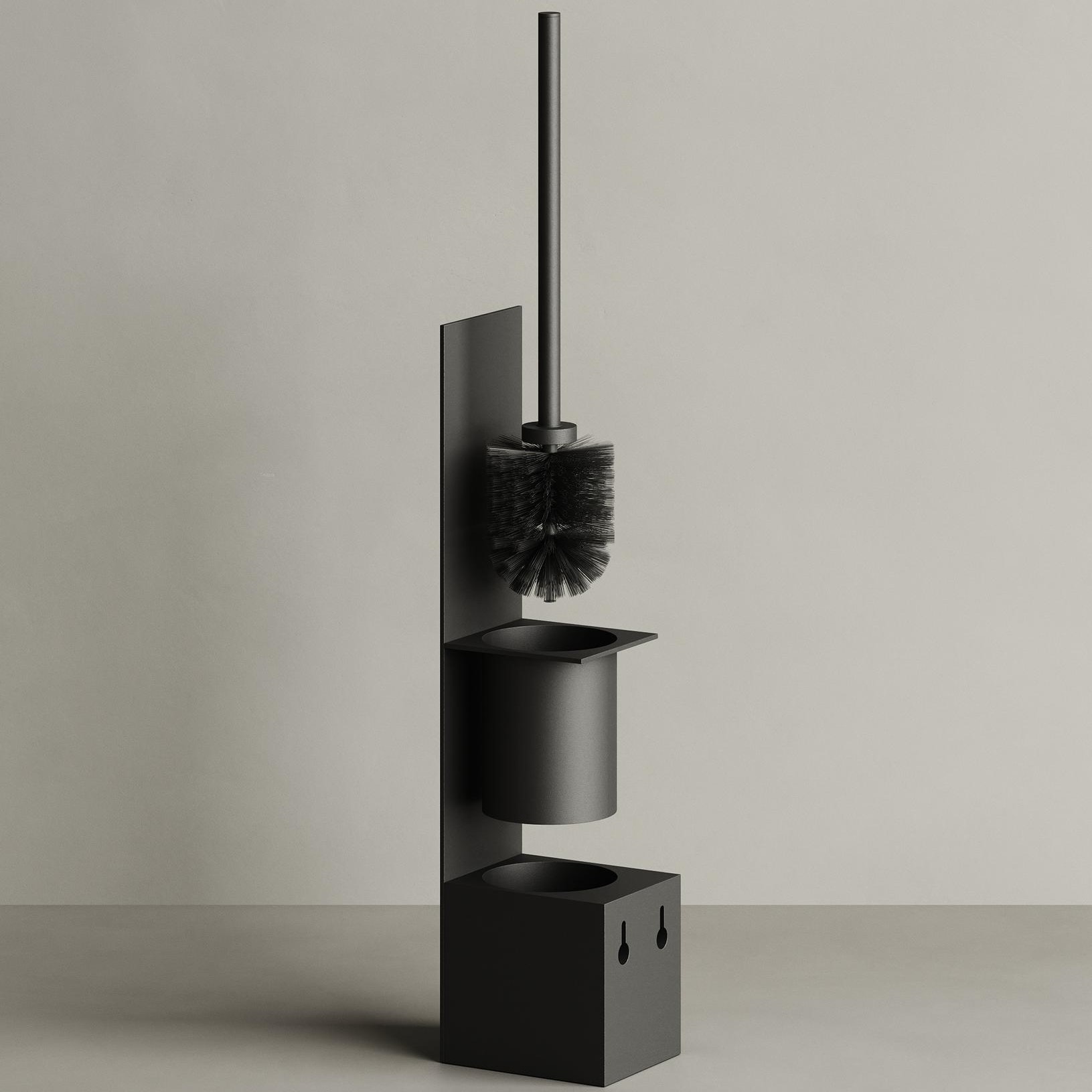 Ёршик для унитаза Tezza Brush Flex (черный)