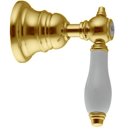 Запорный вентиль Fima Carlo Frattini Herend F5413/1OR (золотой)