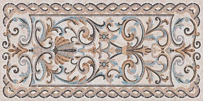 Керамогранит Kerama Marazzi Мозаика Беж Декорированный Лап. SG590802R 119.5x238.5