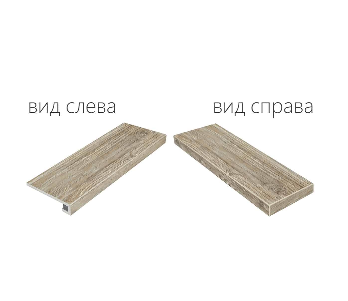 Ступень Italon Timeless Greige Scalino Angolare Destro 33x90