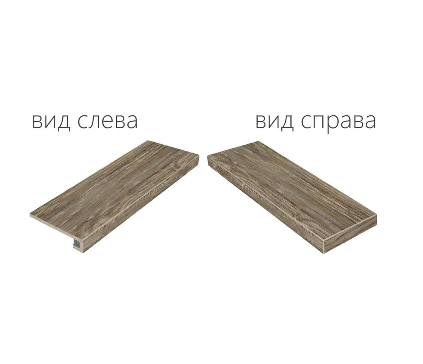Ступень Italon Timeless Dark Scalino Angolare Destro 33x90