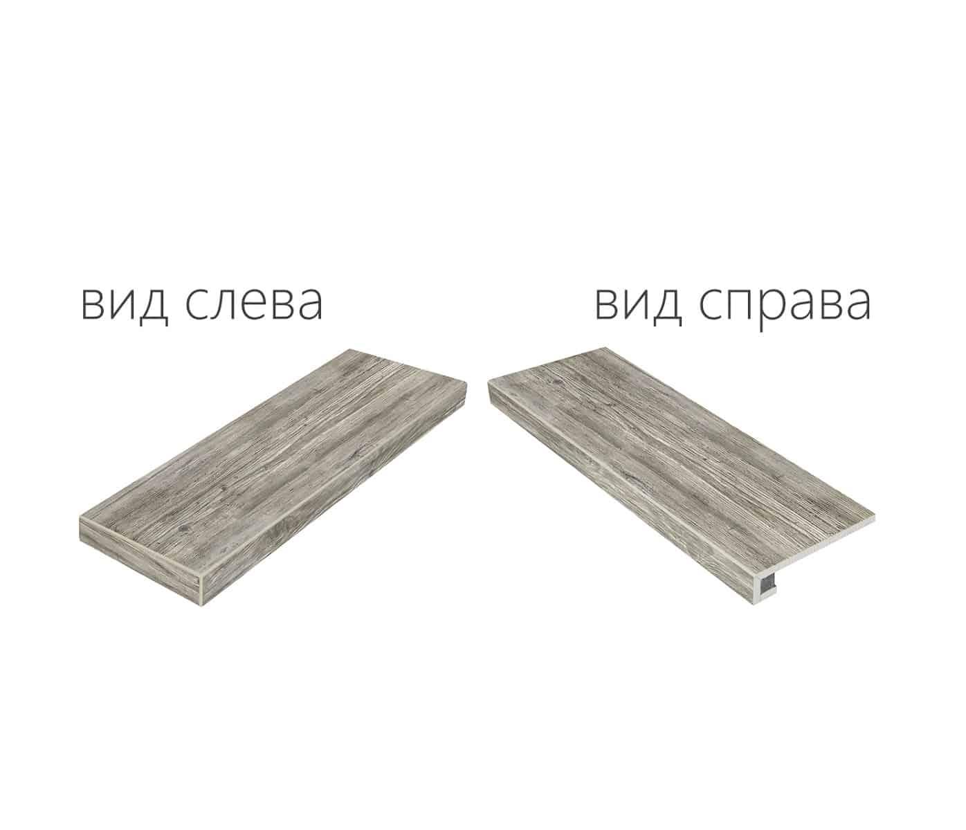 Ступень Italon Timeless Silver Scalino Angolare Sinistro 33x90