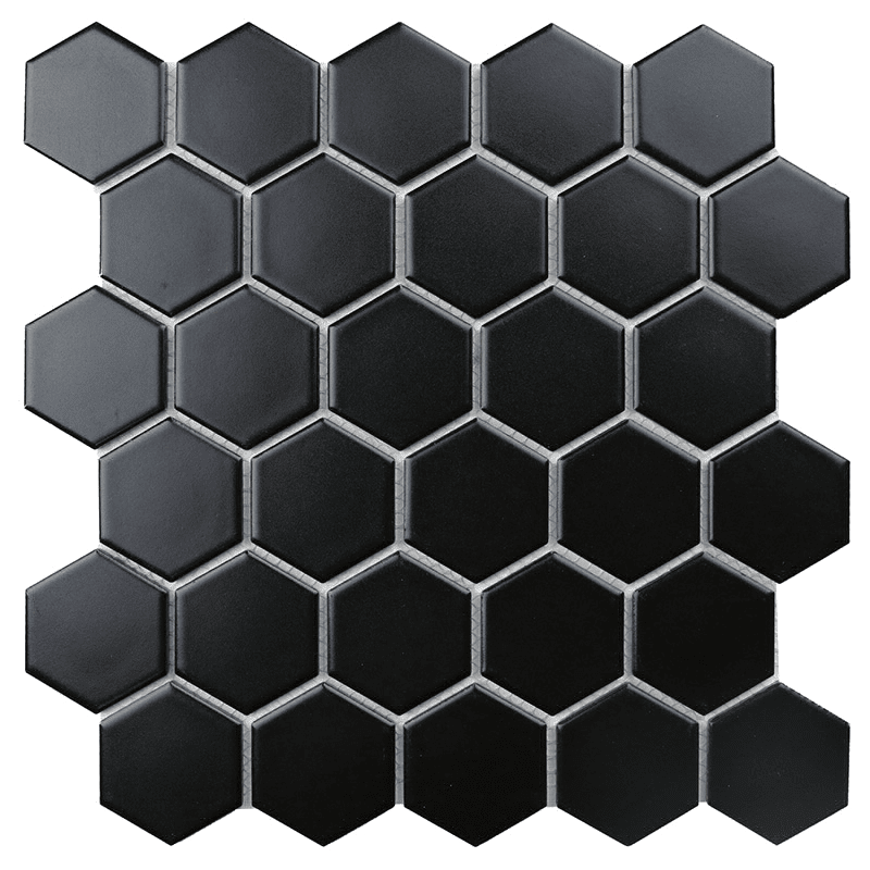 Мозаика Starmosaic Hexagon Small Black Matt (IDL4810) 27.2х28.2