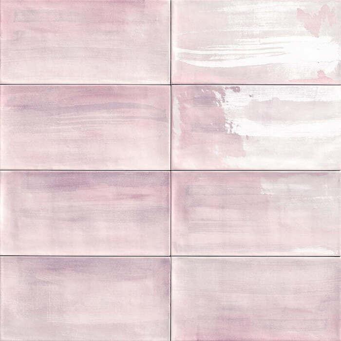 Настенная плитка Mainzu Aquarel Pink PT02914 15x30